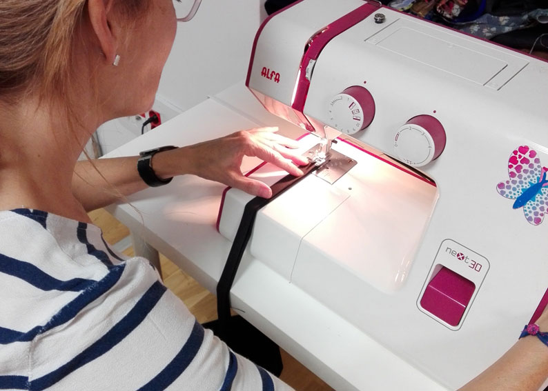 Máquina de coser de nuestros cursos